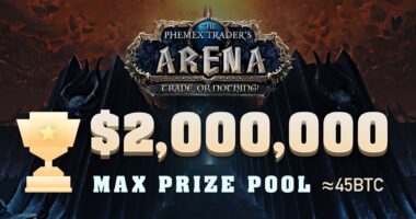 The Phemex Trader’s Arena is back - with a prize pool of up to $2,000,000