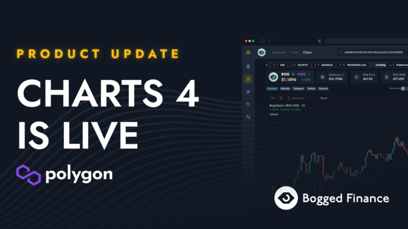 Bogged Finance Expand Their DeFi Tools Offering To The Polygon Blockchain, Beginning With BogSwap And BogCharts