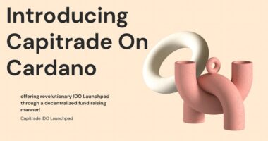 Cardano’s First IDO Launchpad, Capitrade Begins Token Seed Sale On The Cardano Blockchain