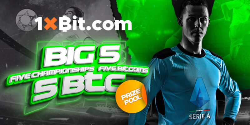 1xBit Announces The Big 5 Tournament Is Still On & Many Prizes Left