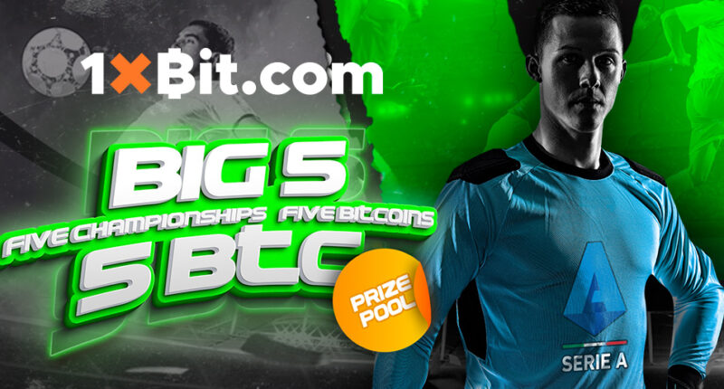 1xBit Announces The Big 5 Tournament Is Still On & Many Prizes Left
