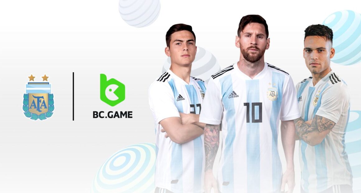 BC.GAME is now the Crypto Casino Sponsor of the Argentine Football Association