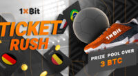 Get Lucky Tickets for World Cup Bets on 1xBit