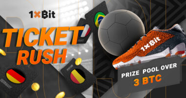 Get Lucky Tickets for World Cup Bets on 1xBit