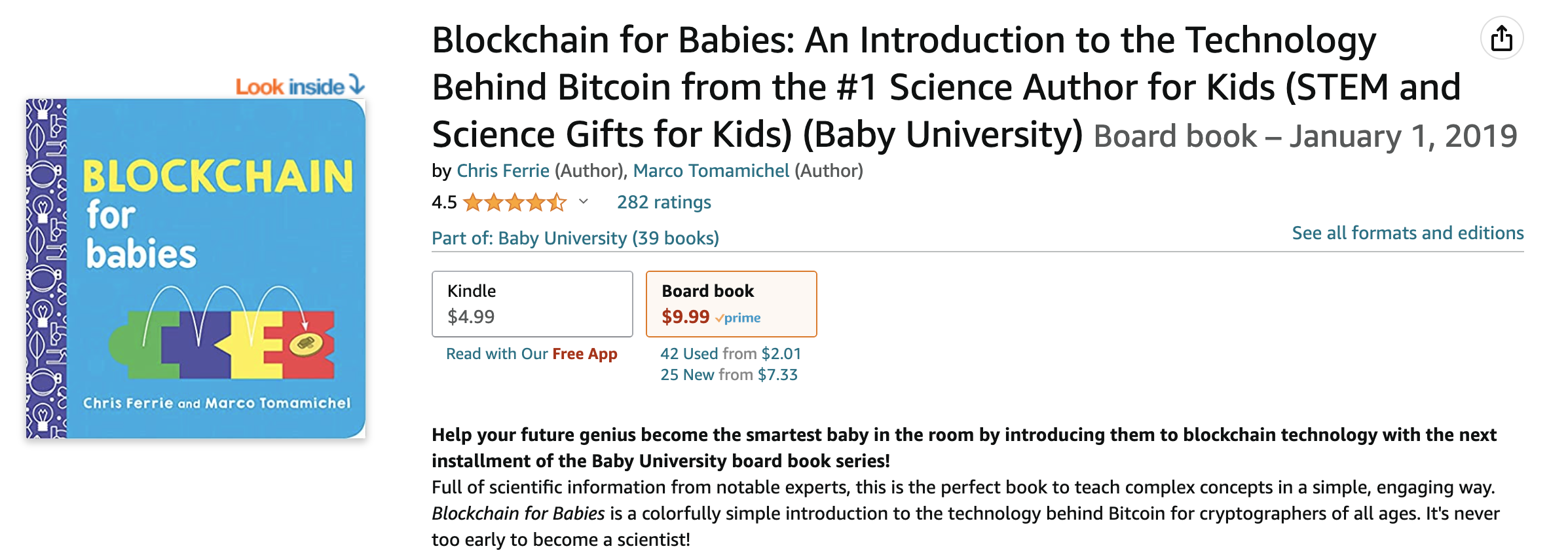 blockchain for babies
