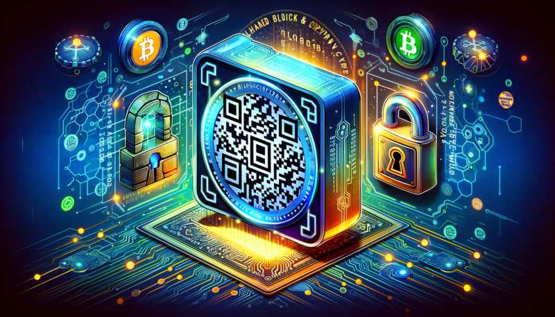 Blockchain Private Key QR Code