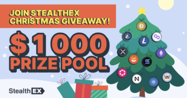 Swap on StealthEX and Win a Special Christmas Giveaway!