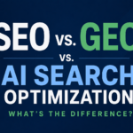 SEO vs. GEO vs. AI Search Optimization: What’s the Difference?